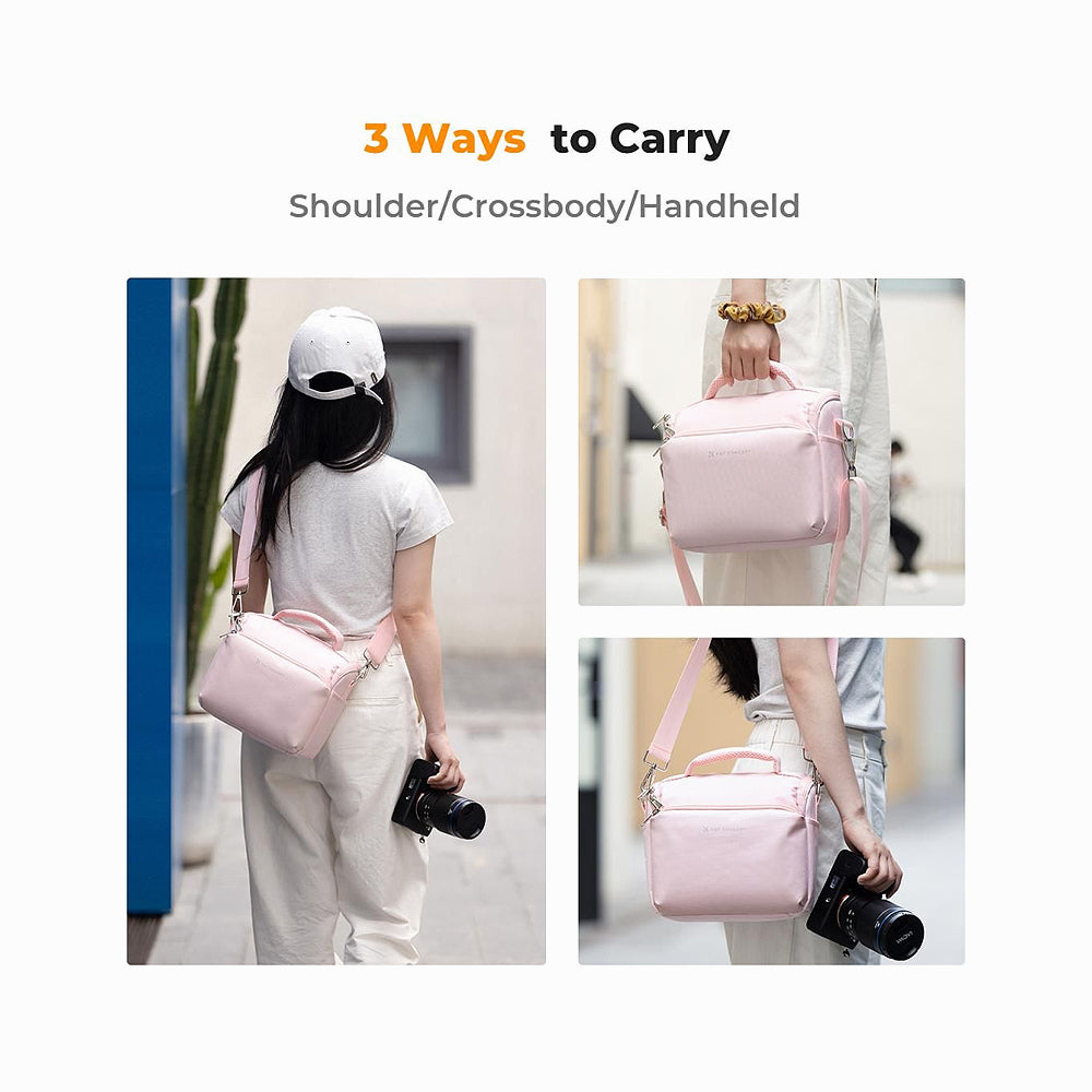 K&F Concept KF13.179V2 Sling Bag5L Urban Wander 05 (Pink)