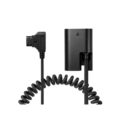 K&F Concept LP-E6P Dummy Battery with D-Tap Power Adapter for Canon Cameras-KF28.0153