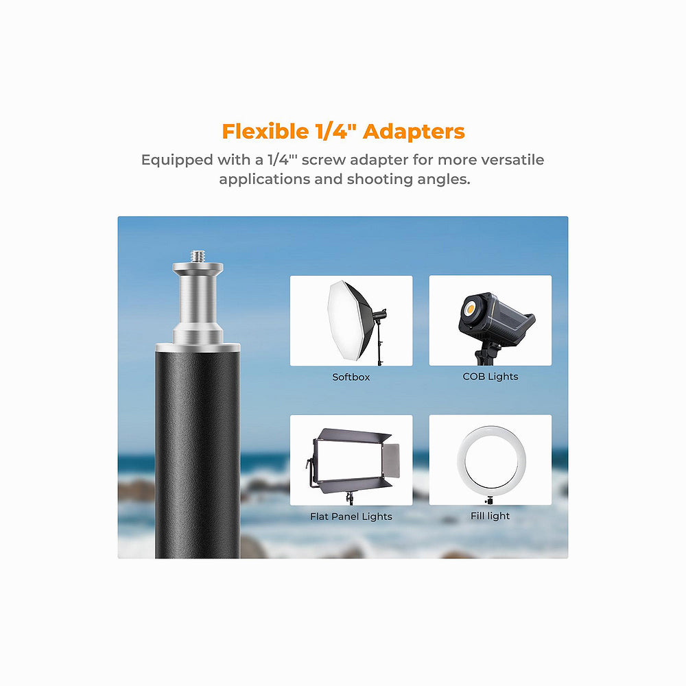 K&F Concept Light Stand for Photography 2.8M Black (KF34.043)