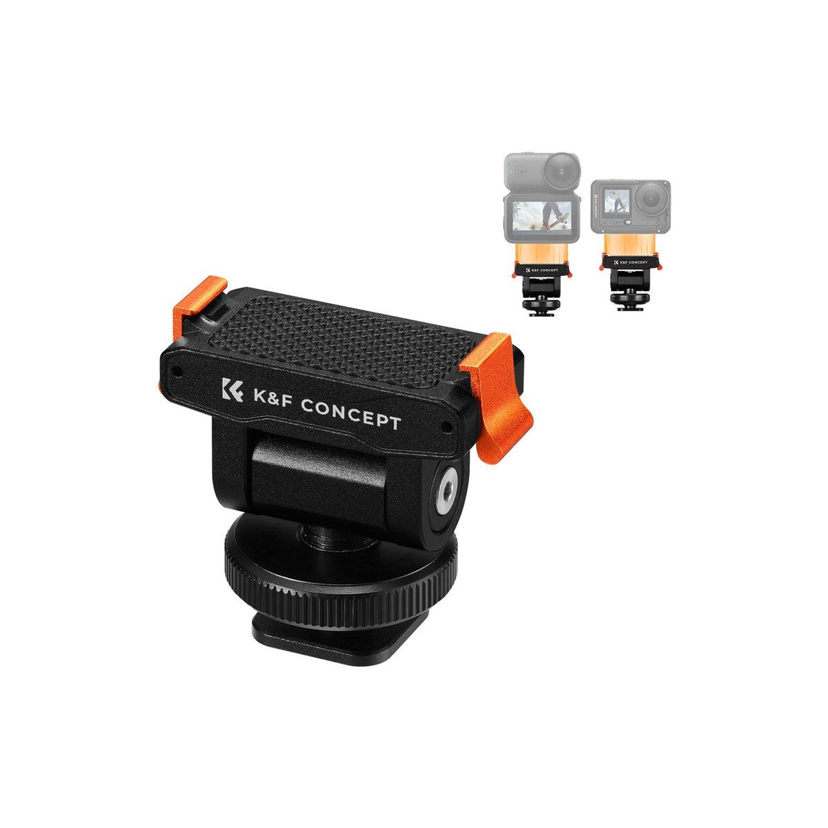 K&F Concept Magnetic Cold Shoe Mount for DJI Osmo Nano & Action 6 – KF12.0035