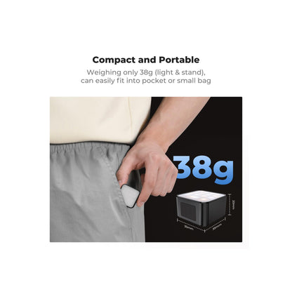K&F Concept Magnetic Mini Fill Light for DJI Osmo Pocket 3 & 4 – KF20.0001