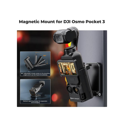 K&F Concept Magnetic Mount & Desktop Stand for DJI Osmo Pocket 3/4 – KF31.143