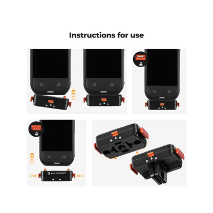 K&F Concept Magnetic Quick Release Adapter for Insta360 X5 & Ace Pro 2