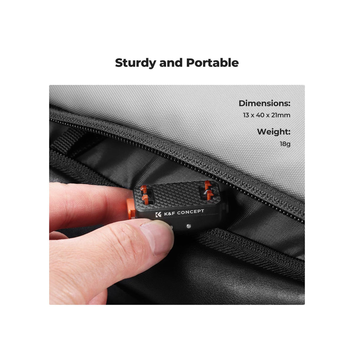 K&F Concept Magnetic Quick Release Adapter for Insta360 X5 & Ace Pro 2