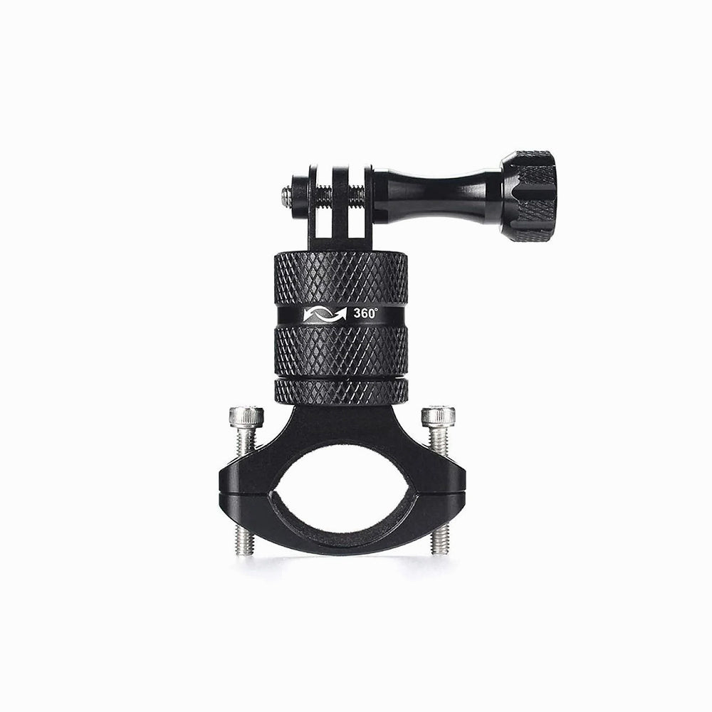 K&F Concept Mountain Bike Bicycle Motorcycle Handlebar Mounting Clamp Aluminum Alloy Bracket Fits Action Cameras-