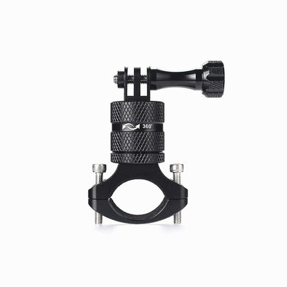 K&F Concept Mountain Bike Bicycle Motorcycle Handlebar Mounting Clamp Aluminum Alloy Bracket Fits Action Cameras-
