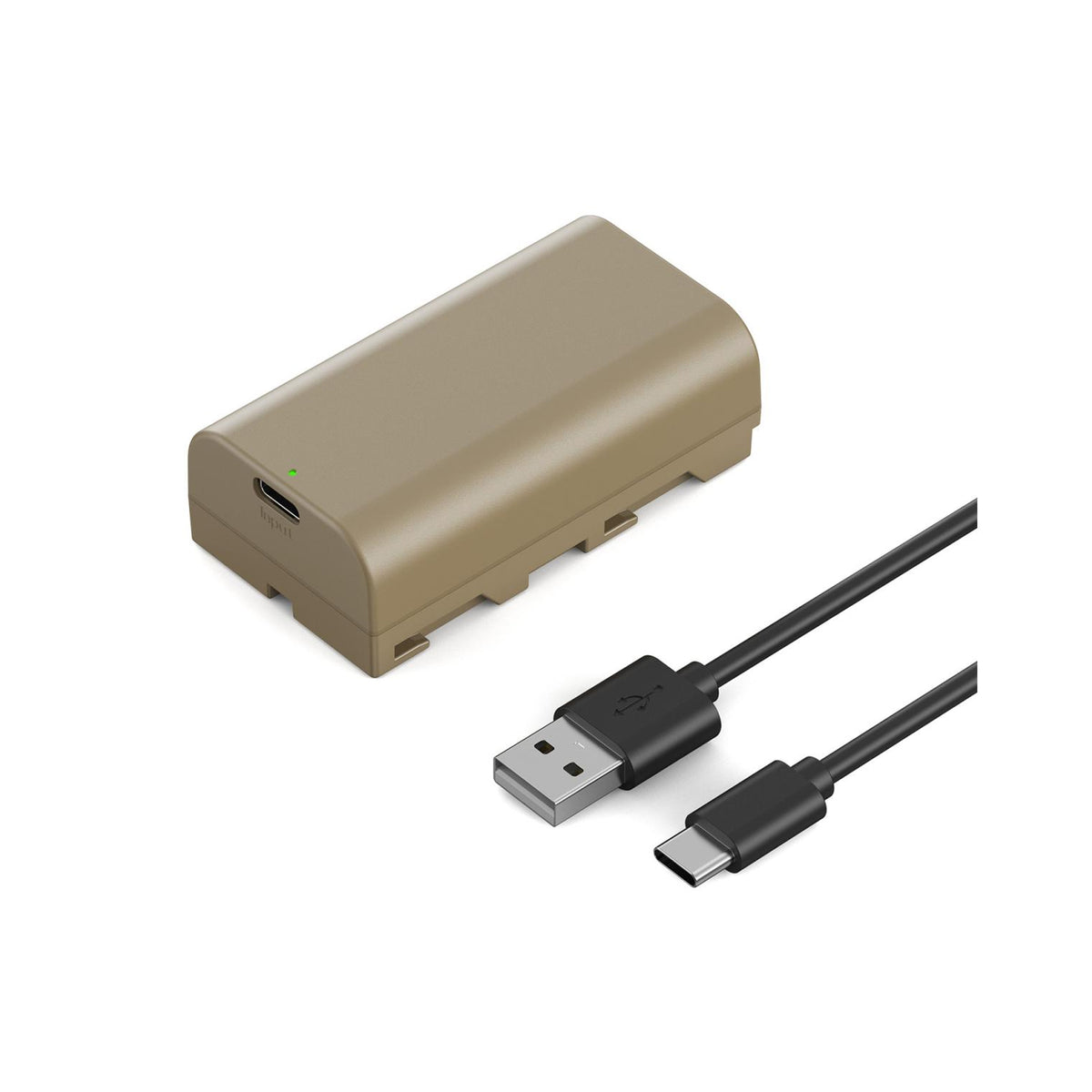 K&F Concept NP-F550 3500mAh USB-C Rechargeable Battery-KF28.0035
