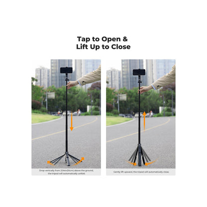 K&F Concept Popod 72" 3-in-1 Magnetic Phone Tripod & Selfie Stick – KF15.0015