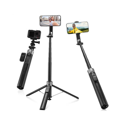 K&F Concept Popod 72" 3-in-1 Magnetic Phone Tripod & Selfie Stick – KF15.0015