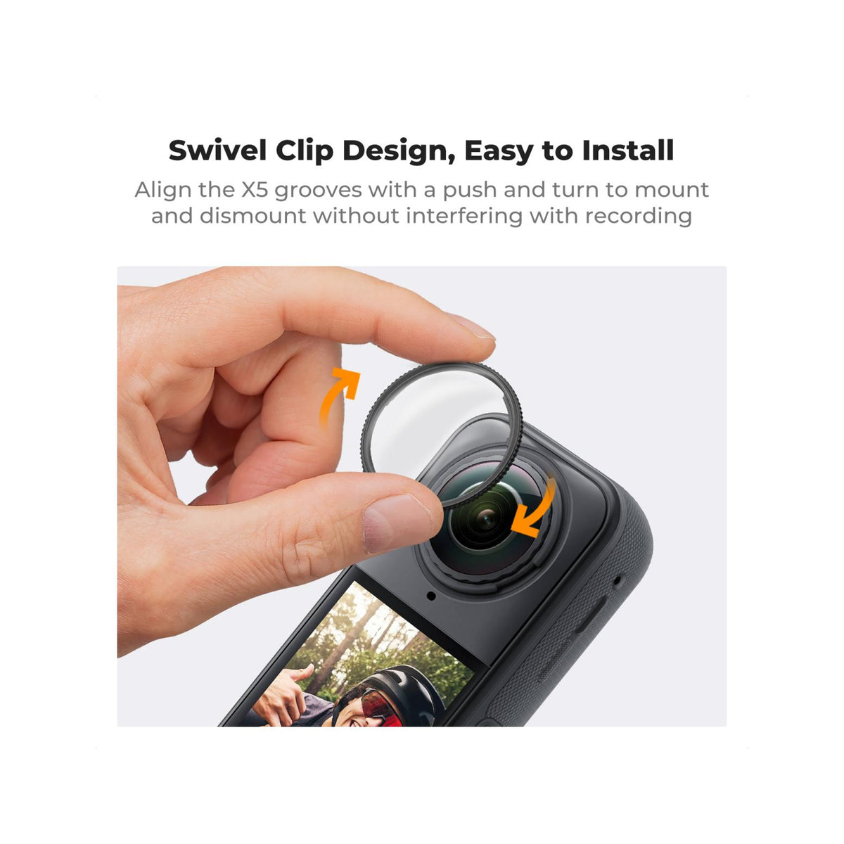 K&F Concept Premium Lens Guards for Insta360 X5 – KF31.185