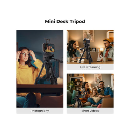 K&F Concept S233A0 25" Mini Desk Tripod with Remote Control-KF09.166