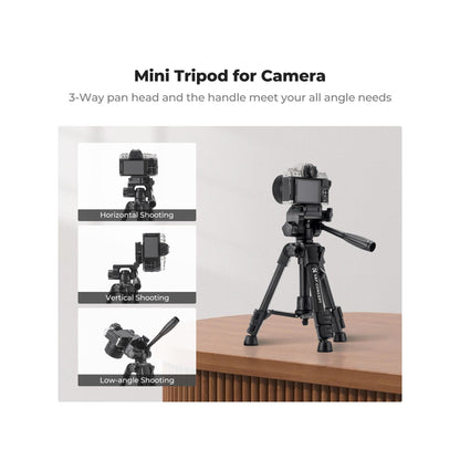 K&F Concept S233A0 25" Mini Desk Tripod with Remote Control-KF09.166