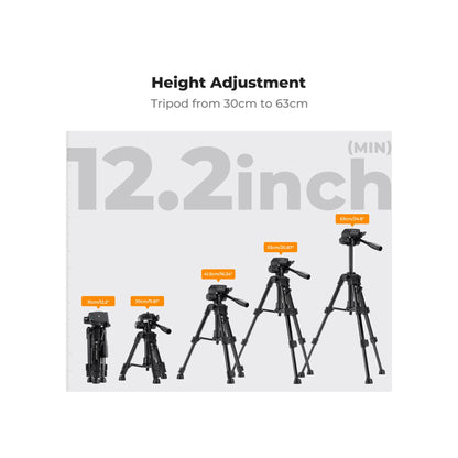 K&F Concept S233A0 25" Mini Desk Tripod with Remote Control-KF09.166