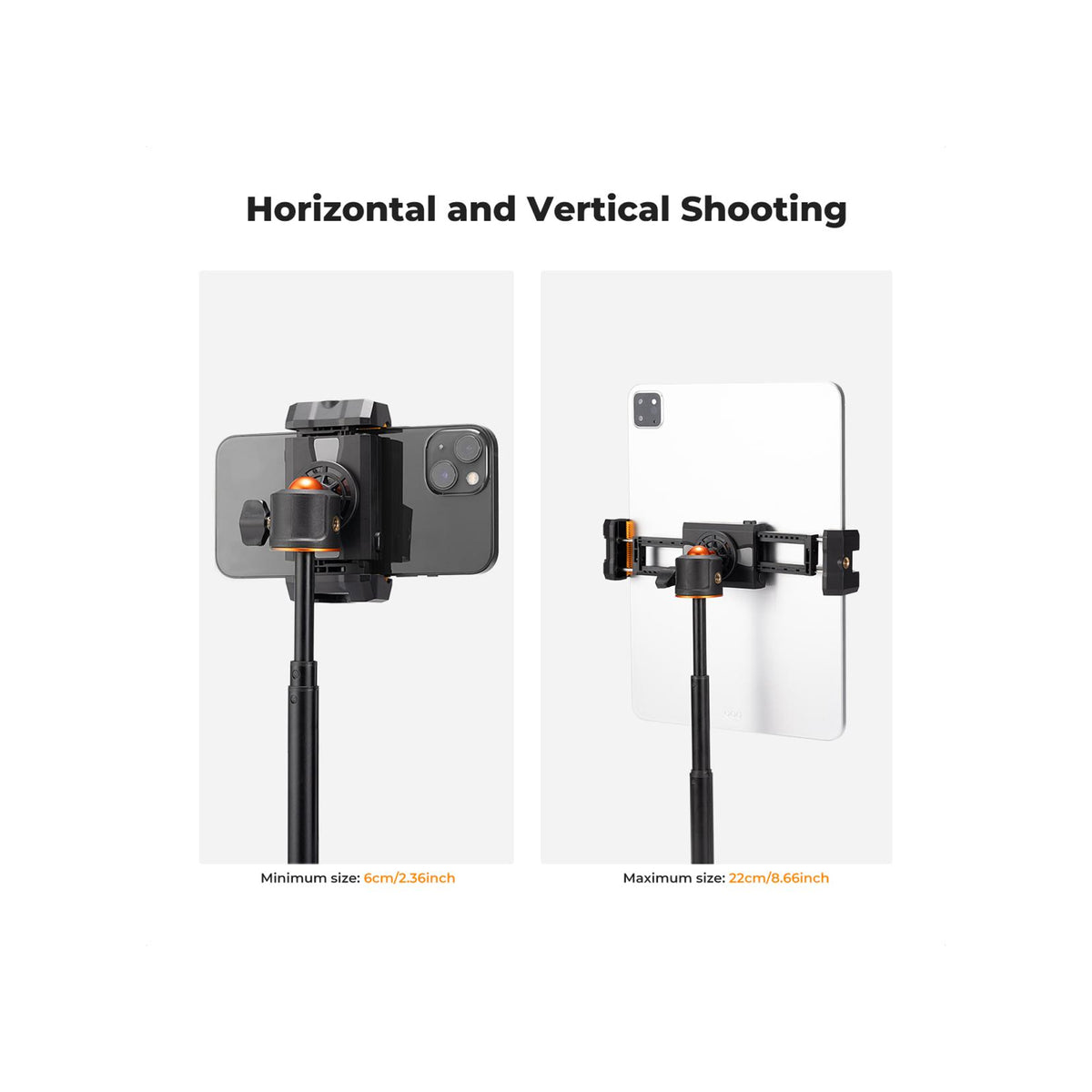 K&F Concept Tablet & Phone Tripod Mount Adapter – KF31.095