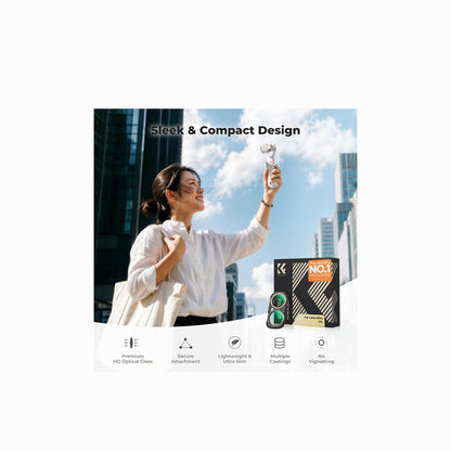 K&F Concept CPL Filter for Insta360 Luna Ultra – Magnetic Polarizing Filter
