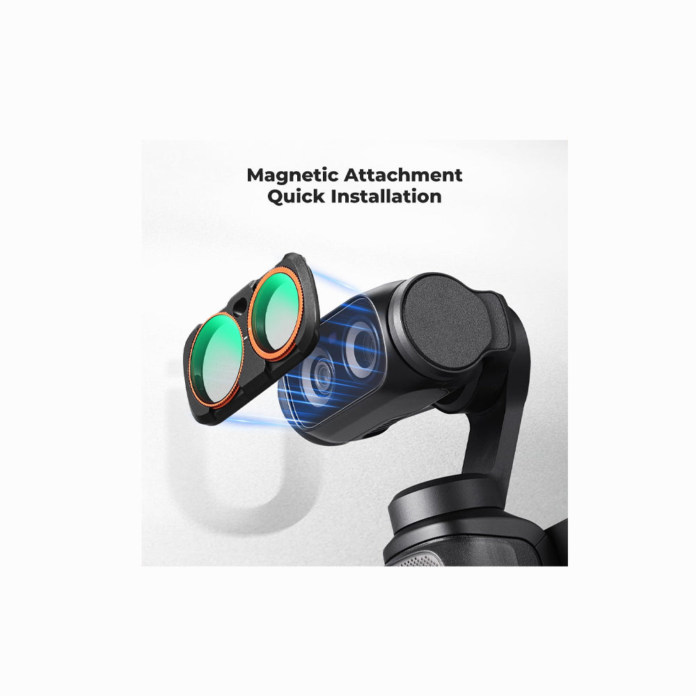 K&F Concept CPL Filter for Insta360 Luna Ultra – Magnetic Polarizing Filter