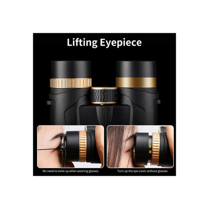 K&F Concept 12x42 HY1242 Waterproof BAK4 Roof Prism Binocular with 5.8 Degree Field of View (KF33.011)