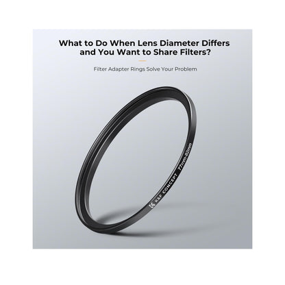 K&F Concept 18 Pieces Filter Ring Adapter Set (SKU.0629)