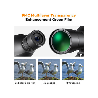 K&F Concept 20–60×60 Waterproof Spotting Scope with Tripod & Phone Adapter – KF33.033V1