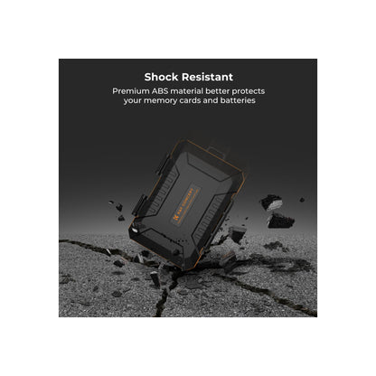 K&F Concept 29 Slots Memory Card Case, Water-Resistant CF SD SIM Card Case Holder for 8 x SD 4 x CF/XQDs 12 x Micro SD (TF) 2 x Nano SIM 2 x Micro SIM and 1 SIM Card(KF31.080)