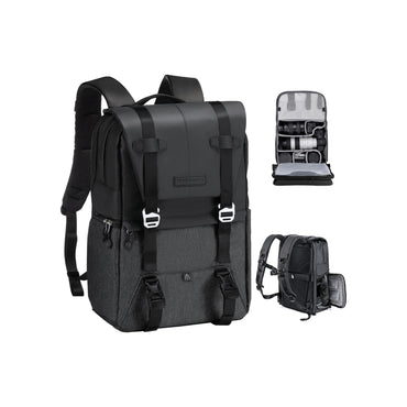 K&F Concept Black + Deep Grey 20L Camera Backpack(KF13.087AV5)
