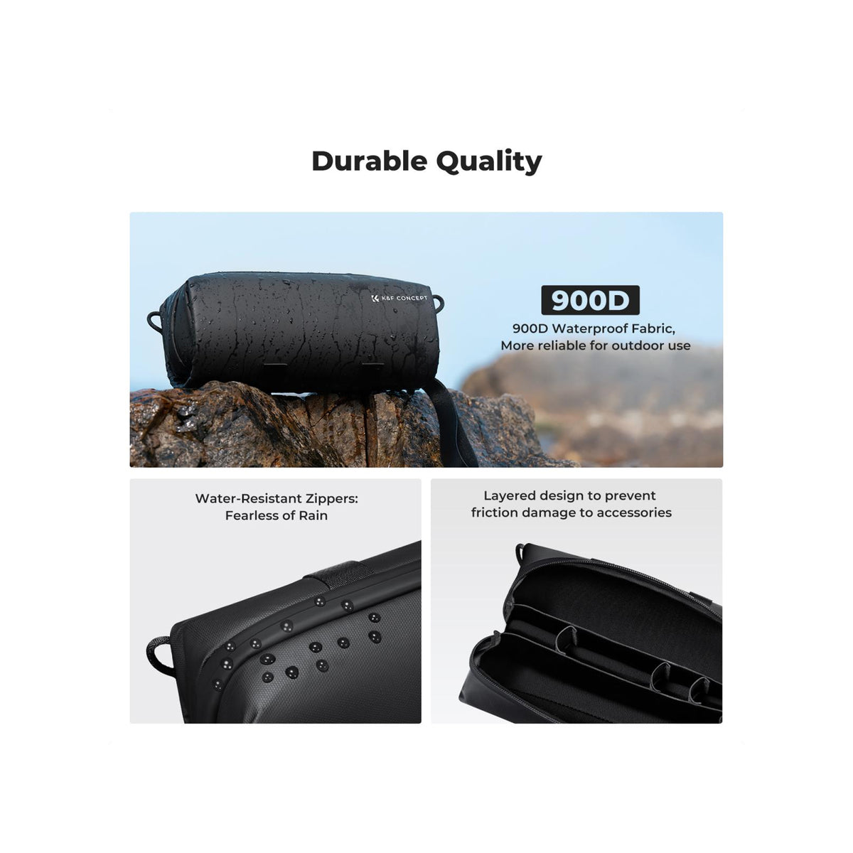 K&F Concept Carrying Bag for DJI Osmo Pocket 3, Portable Storage Carry Case (KF13.200)