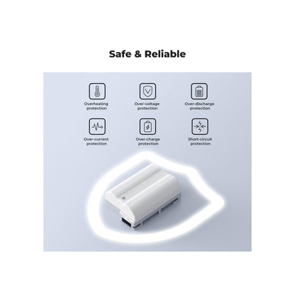 K&F Concept EN-EL15C 2600mAh USB-C Battery for Nikon Cameras-KF28.0041