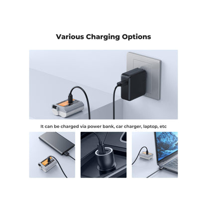 K&F Concept EN-EL15C 2600mAh USB-C Battery for Nikon Cameras-KF28.0041