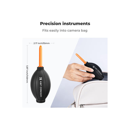 K&F Concept KF08.045 Lens Air Blower, Rubber Bulb Air Pump Dust Blower Cleaner, with Long Nozzle