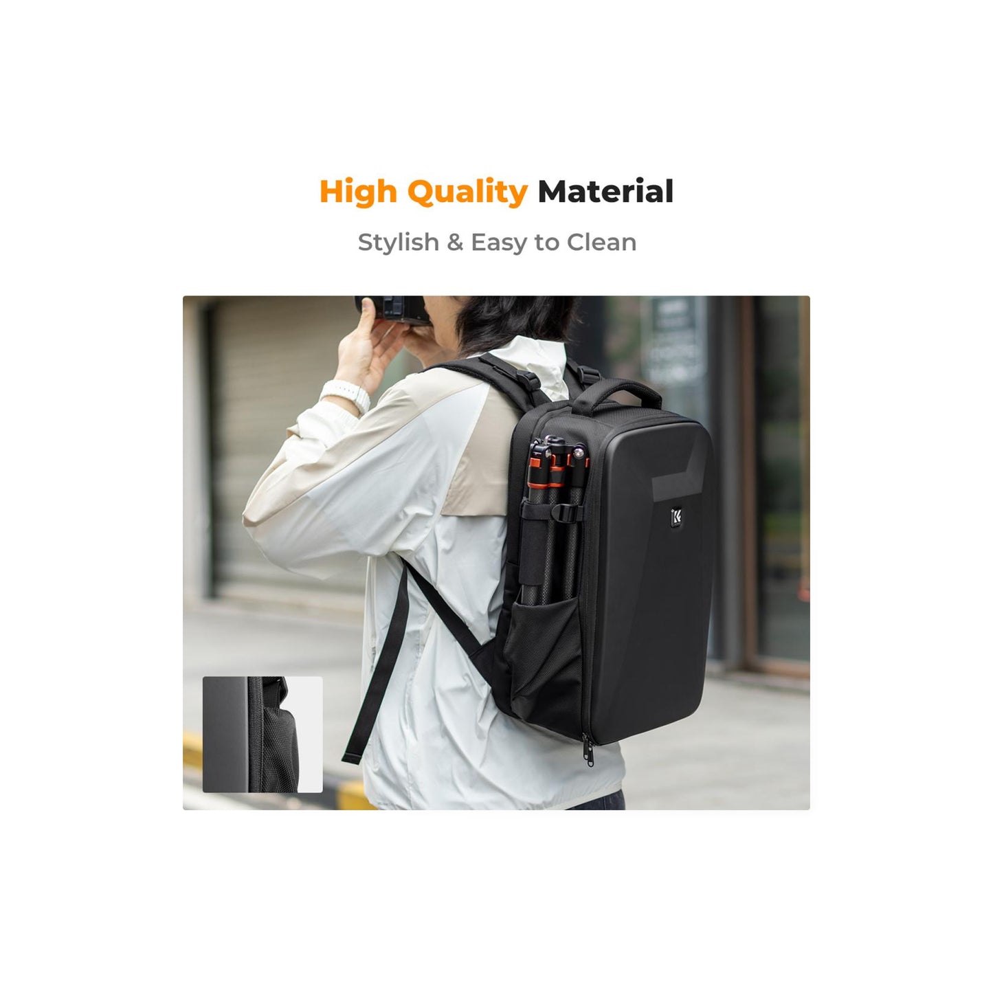 K&F Concept KF13.134 Black Camera Backpack Bag 22L