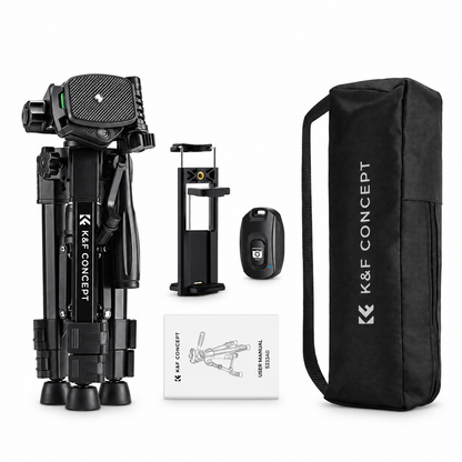 K&F Concept S233A0 25" Mini Desk Tripod with Remote Control-KF09.166