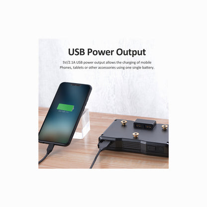 KingMa 14.8V 6600mAh 95Wh Gold Mount Battery (A MOUNT)