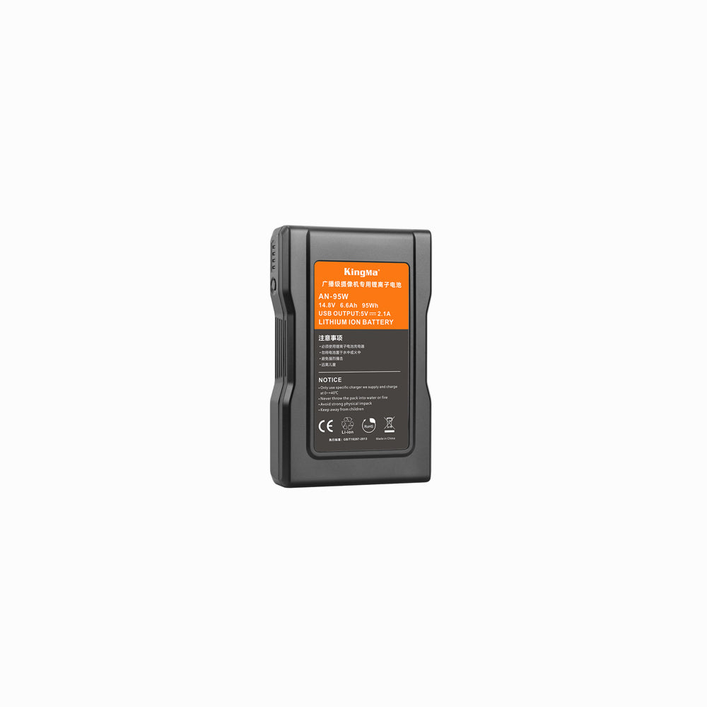 KingMa 14.8V 6600mAh 95Wh Gold Mount Battery (A MOUNT)