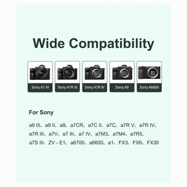 KingMa 4-Slot USB-C Fast Battery Charger For The Sony NP-FZ100