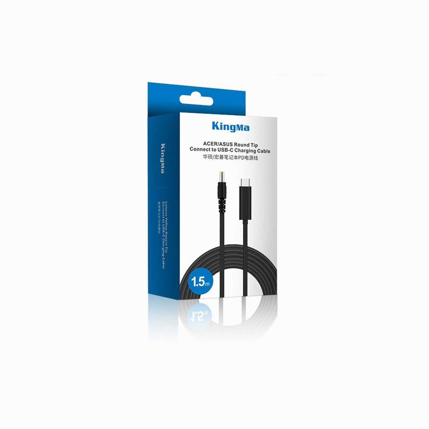 KingMa 65W USB-C to ASUS Round Tip (5.5*2.5mm) Charging cable For-ASUS-5525