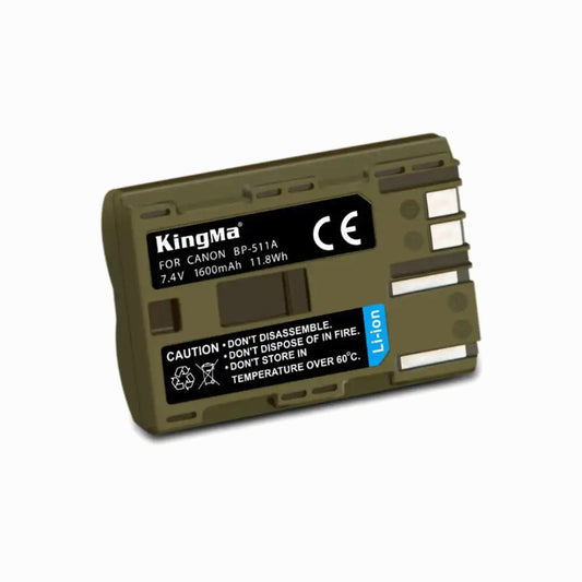 KingMa BP-511 / BP-511A Replacement Camera Battery 511 / 511a