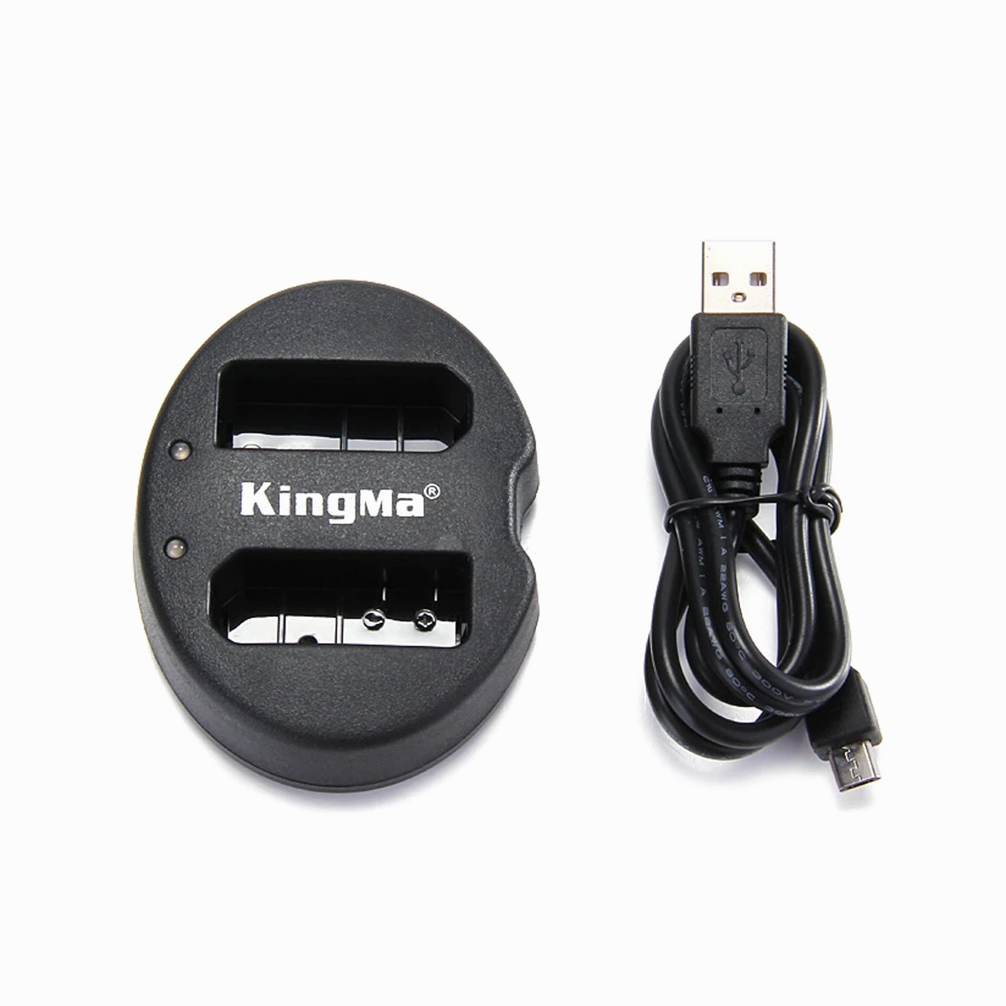 KingMa EN EL14 EN-EL14 Rechargeable Battery Dual USB Charger Kit