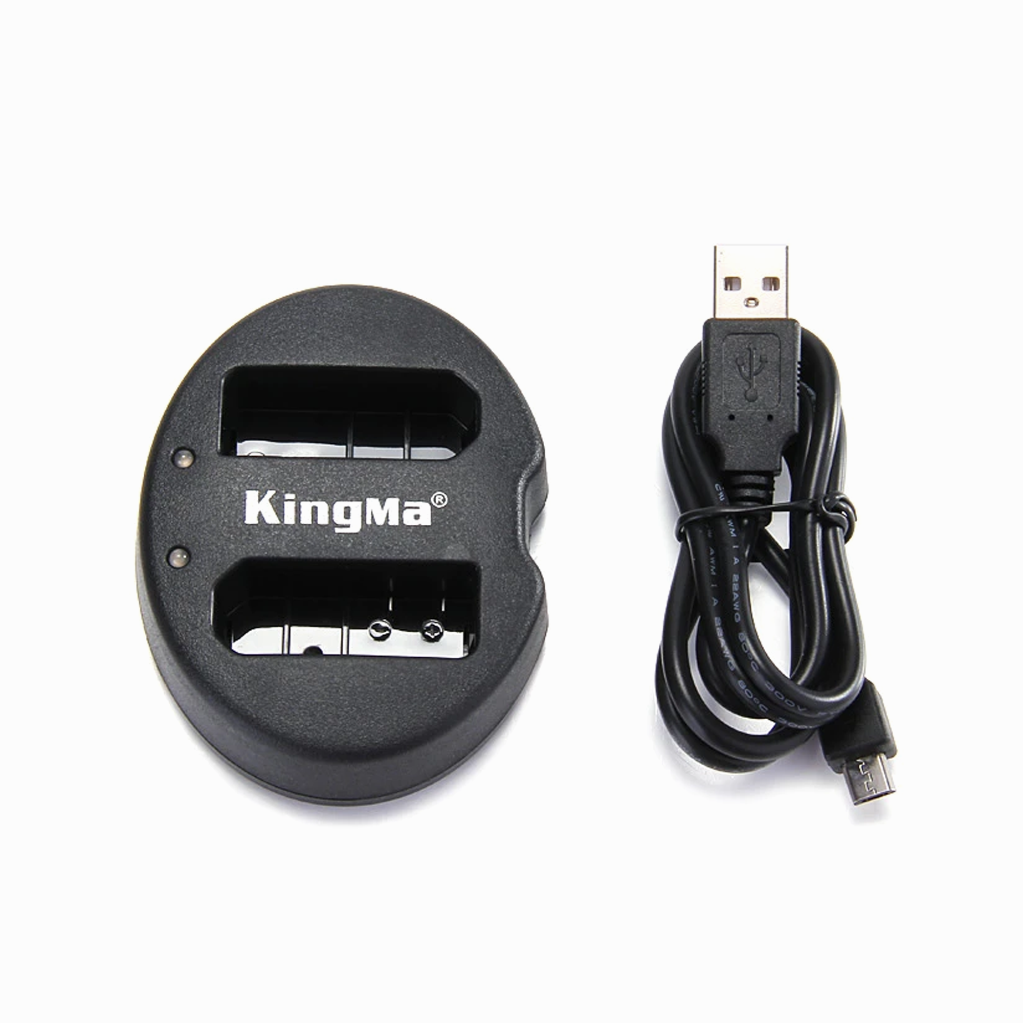 KingMa EN EL14 EN-EL14 Rechargeable Battery Dual USB Charger Kit