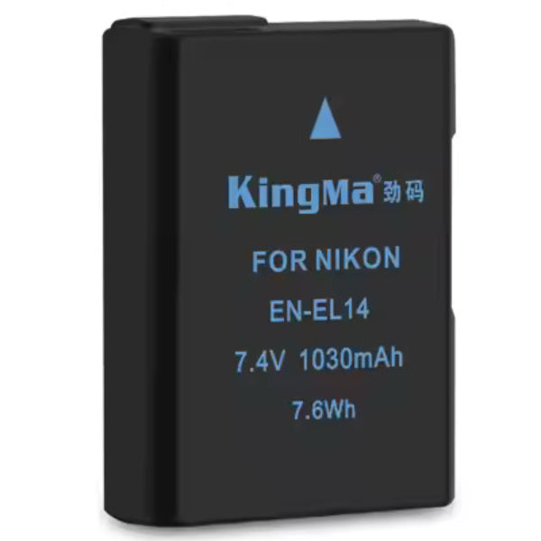 KingMa EN-EL14 for Nikon 1030 mAh Rechargeble Battery