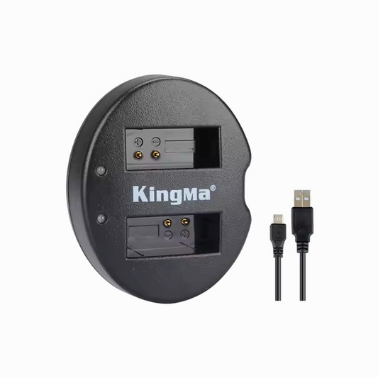 KingMa NB-13L Battery (2 pcs) + Dual Slot USB Charger Kit (For Canon NB13L NB 13L)