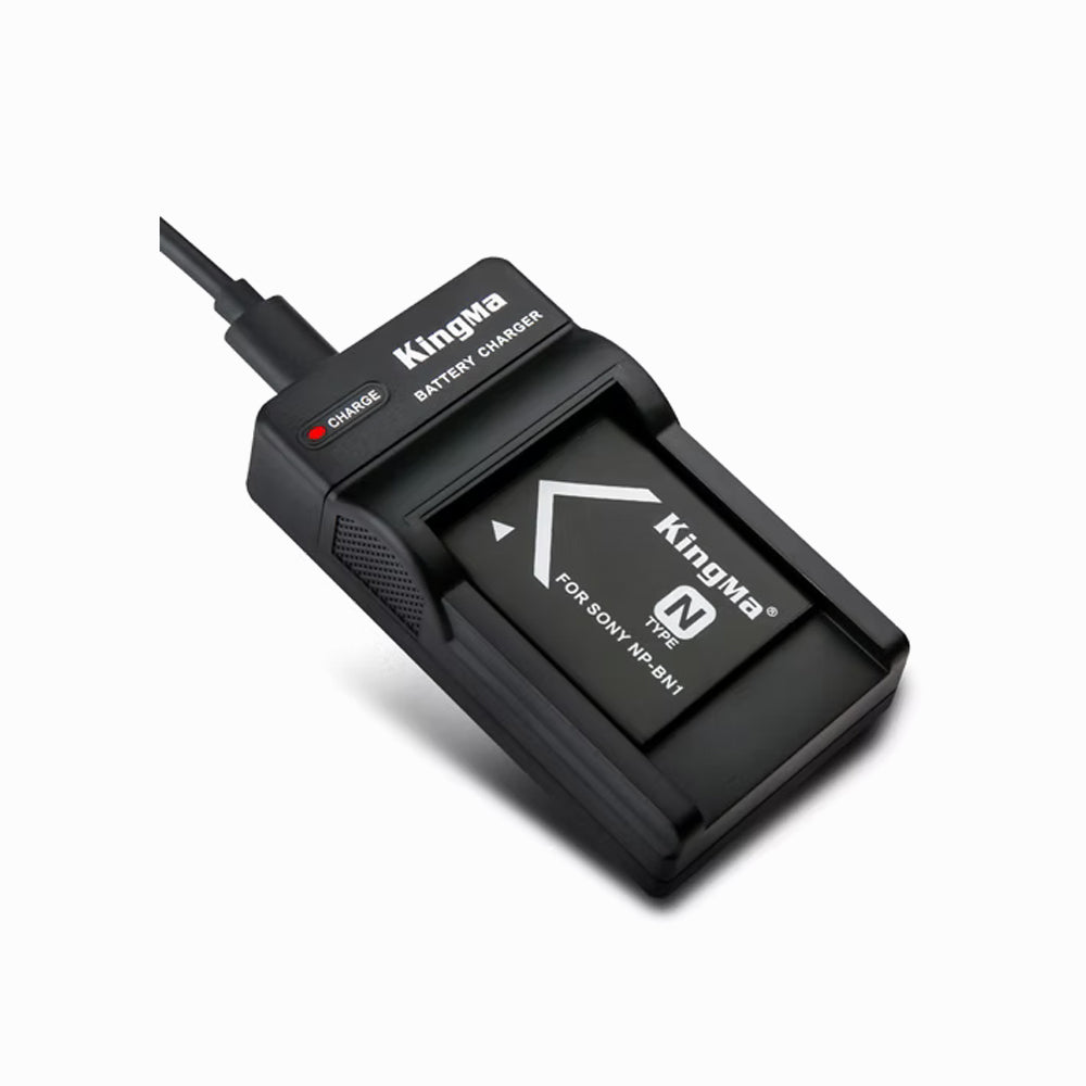 KingMa NP-BN1 Battery/USB Charger Kit (Sony TX300 TX55 WX70 W690)