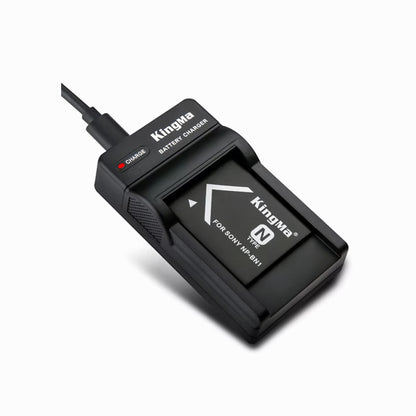 KingMa NP-BN1 Battery/USB Charger Kit (Sony TX300 TX55 WX70 W690)