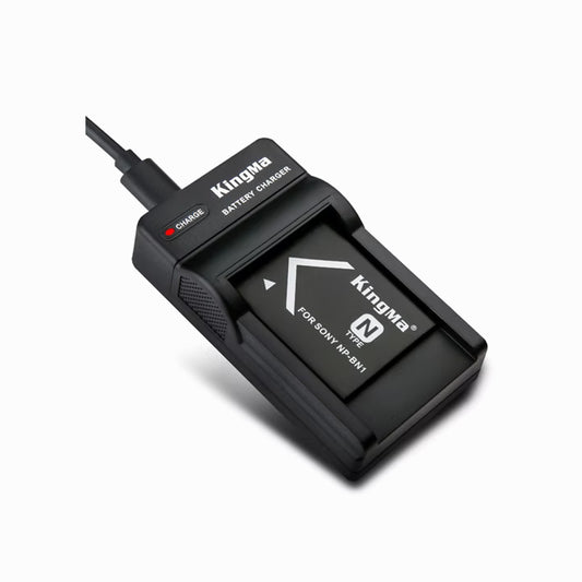KingMa NP-BN1 Battery/USB Charger Kit (Sony TX300 TX55 WX70 W690)