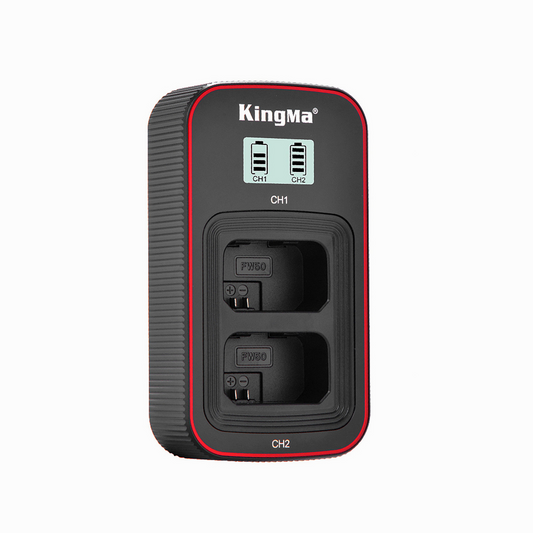 Kingma Sony NP-FW50 LCD Dual USB charger