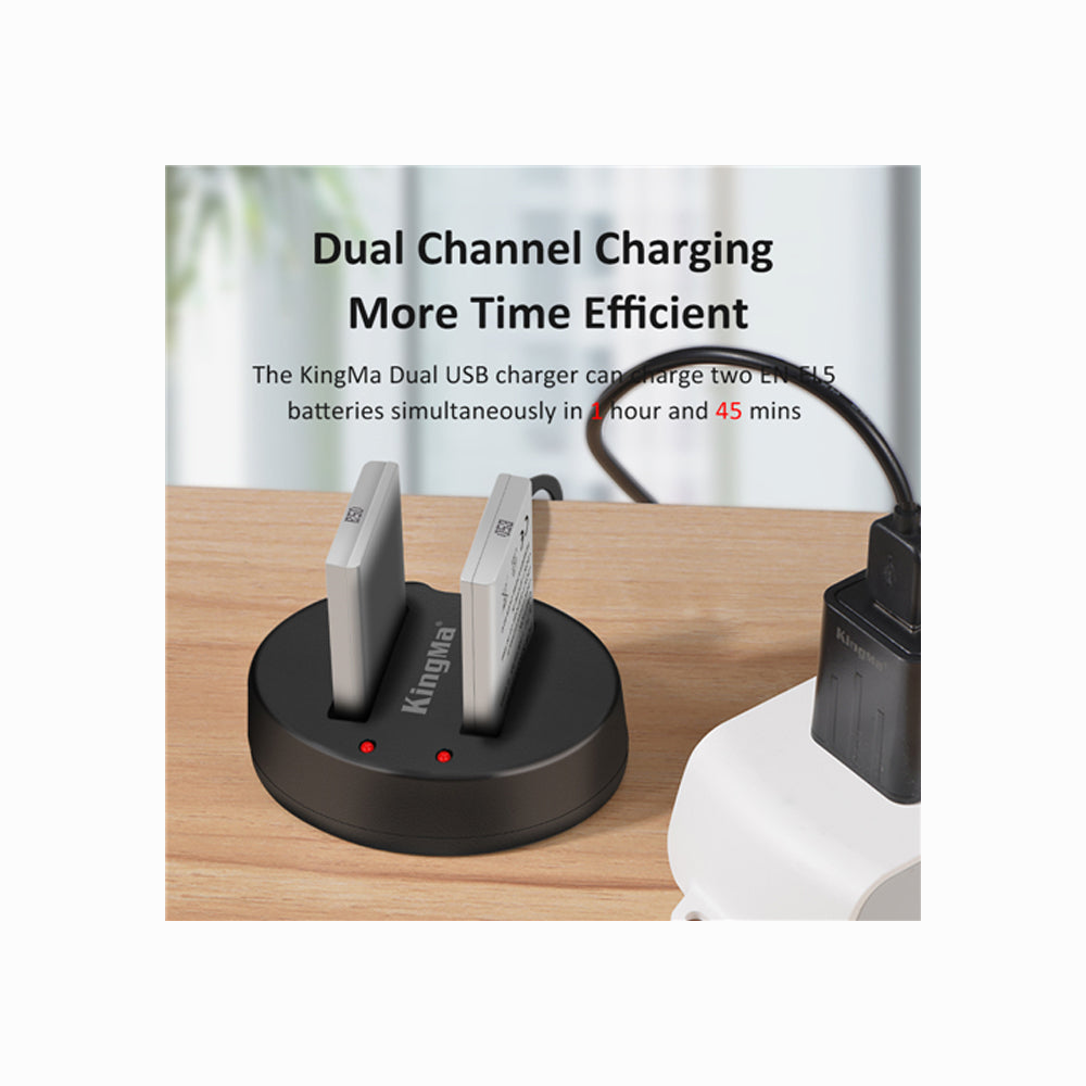 Kingma EN-EL5 1180mAh Digital Battery for Nikon