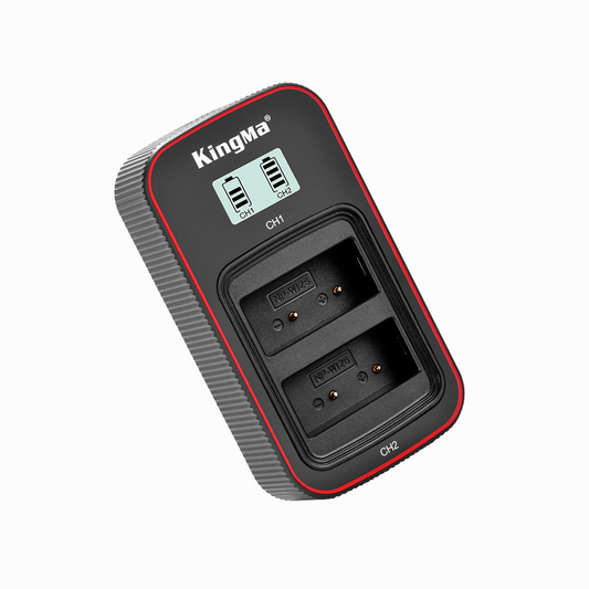 Kingma Fujifilm NP-W126/W126S LCD Dual USB charger