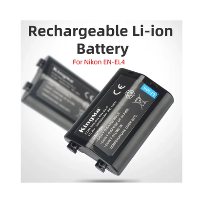 Kingma Nikon EN-EL4 Battery 2600mAh