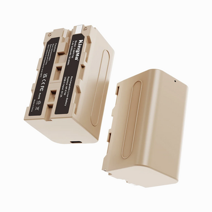 Kingma Sony NP-F750 Battery 5200mAh with Type-C USB charging port