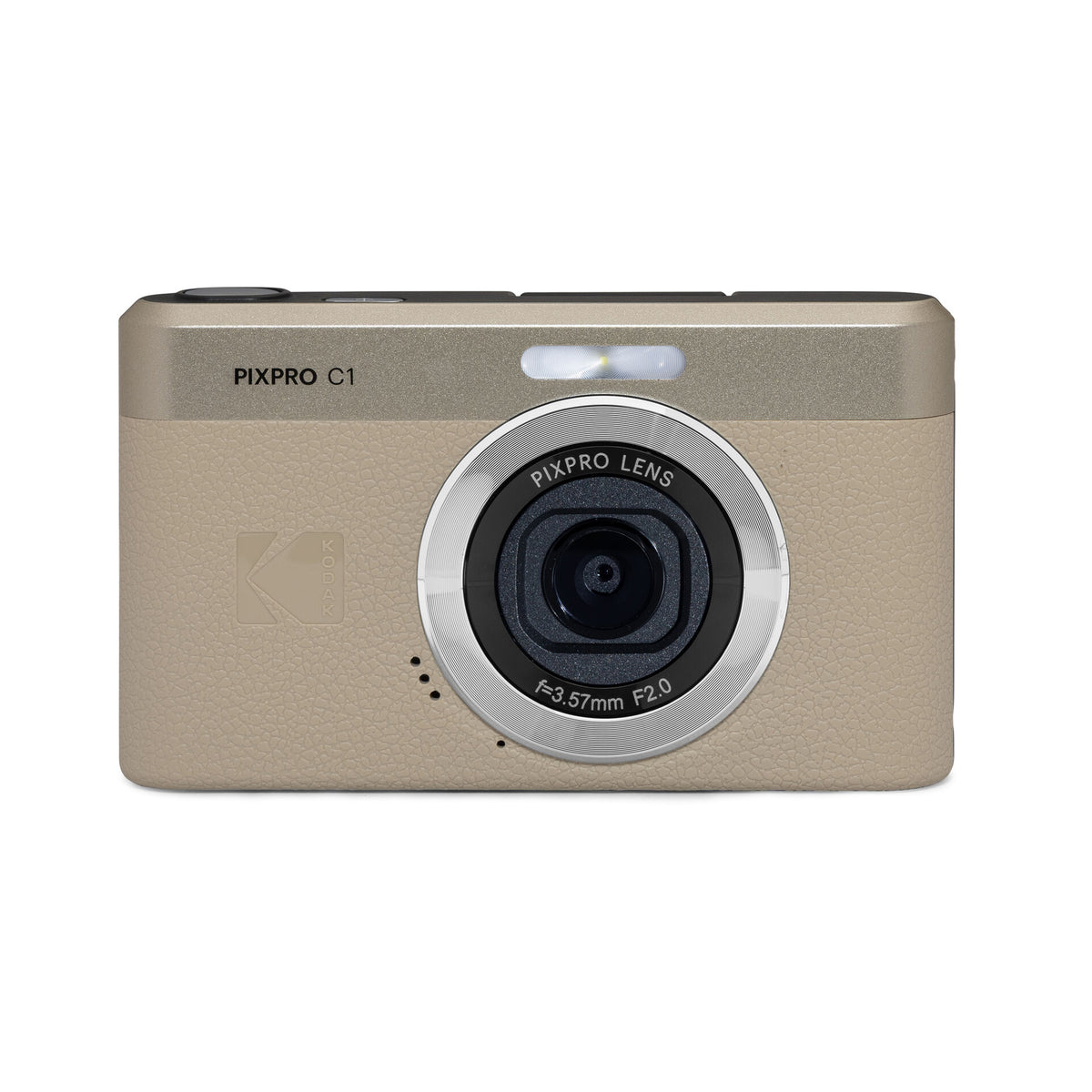 Kodak PIXPRO C1 Compact Digital Camera (Tan)