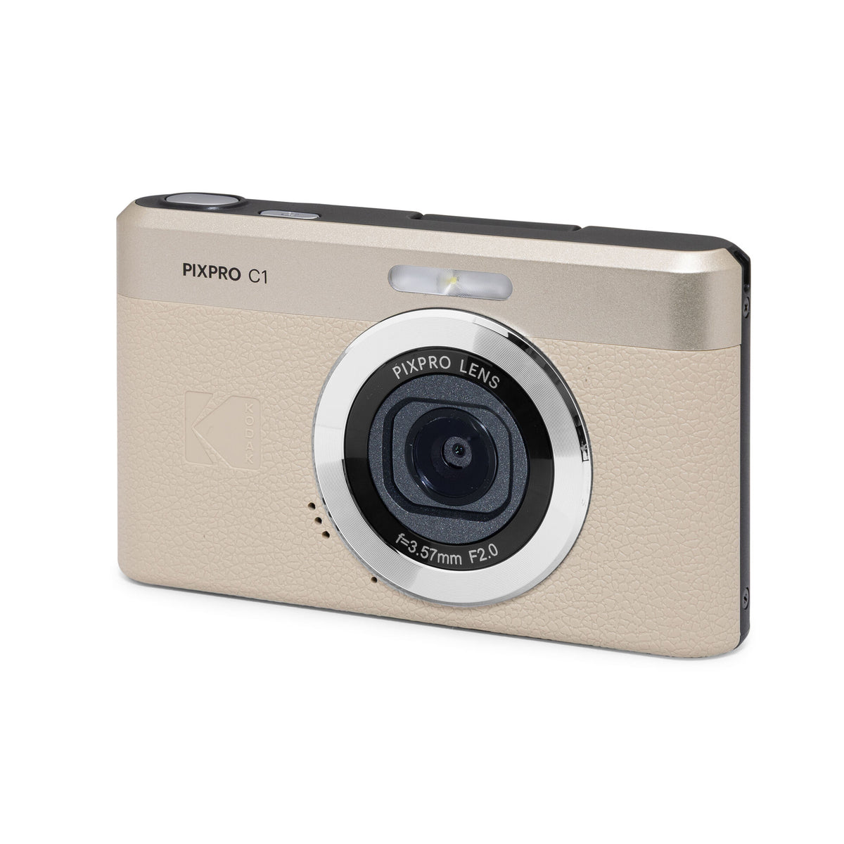 Kodak PIXPRO C1 Compact Digital Camera (Tan)